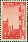 #BD198906 - Bangladesh 1989 Regular Stamp - Chittagong Fertiliser Factory 1v Stamps MNH   1.99 US$ - Click here to view the large size image.
