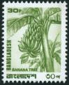 #BD1980R156 - Bangladesh 1980 Regular Stamp Banana Tree 1v MNH   0.50 US$ - Click here to view the large size image.