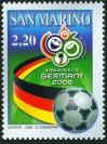 #SMR200605 - San Marino 2006 Fifa World Cup Football 1v Stamps MNH   3.80 US$ - Click here to view the large size image.