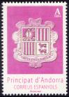 #ANDS201601 - Andorra (Spain) 2016 Coat of Arms 1v Stamps MNH   0.99 US$ - Click here to view the large size image.