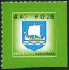 #EST200704 - Coat of Arms of the Region of Saaremaa   0.59 US$ - Click here to view the large size image.