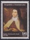 #DOM201514 - Dominican Republic 2015 the 500th Anniversary of the Birth of Santa Teresa De Jess 1515-1582 - 1v MNH   1.00 US$ - Click here to view the large size image.