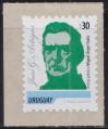 #URY201512 - Uruguay 2015  Jos Gervasio Artigas (1764-1850) Self Adhesive Stamp 1v MNH   0.80 US$ - Click here to view the large size image.