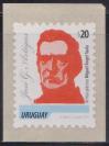 #URY201513 - Uruguay 2015  Jos Gervasio Artigas (1764-1850) Self Adhesive Stamp 1v MNH   0.55 US$ - Click here to view the large size image.