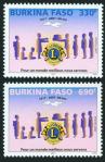 #BFA200701 - Burkina Faso 2007 Lion - Organization For Mankind 2v Stamps MNH   2.20 US$ - Click here to view the large size image.